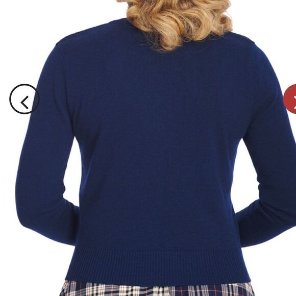BANNED RETRO WINTER‎ STORM CARDIGAN
SKU: CA21130-Navy L NWT - Picture 4 of 7